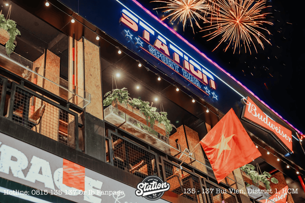 A classic - style bar buzzing with sports excitement and electrifying rock music nights (Source: Fanpage STATION SPORT BAR)